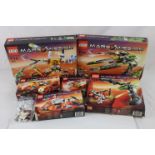 Six boxed Lego Mars Mission sets to include 7693, 7646, 7697, 7648, 7695 & 7694, plus an unboxed