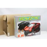 Boxed ltd edn Scalextric C3171A McLaren MP4-12C configured by Lewis Hamilton & Jenson Button slot