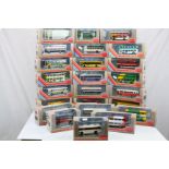 24 Boxed EFE Exclusive First Editions diecast models, all in pale road map boxes