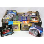 16 Boxed Corgi models to include 4 x James Bond 007, No 1970 Rockets Super Booster, Classics etc