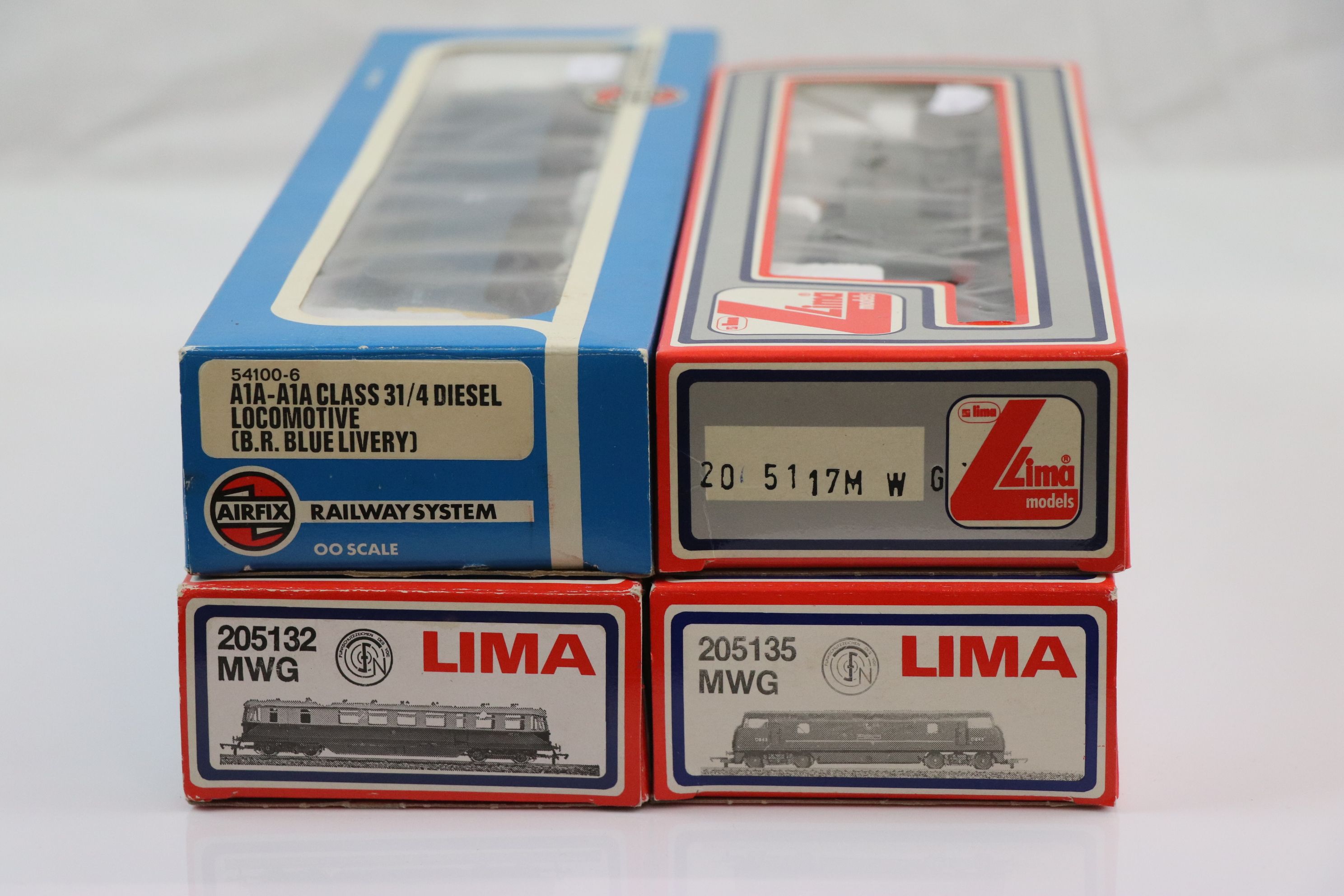 Four boxed OO gauge locomotives to include 3 x Lima (205135MWG Sharpshooter, 205117MWG GWR0-6-0 & - Image 9 of 9