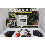 Boxed Scalextric C741 Formula One Racing Set with both slot cars plus a boxed Scalextric C277