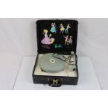 Original 1962 Mattel Barbie Vanity Fair record player model 42, untested but gd overall condition