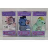 Set of three ltd edn Britney Spears Bean Bears, all sealed