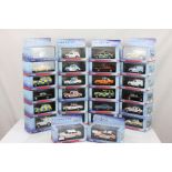 26 Boxed / cased Vanguards Police Collection diecast models, all vg