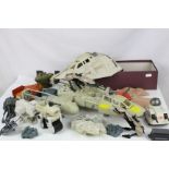 Star Wars - Group of Original Kenner Star Wars vehicles & accessories to include Y-Wing Fighter,
