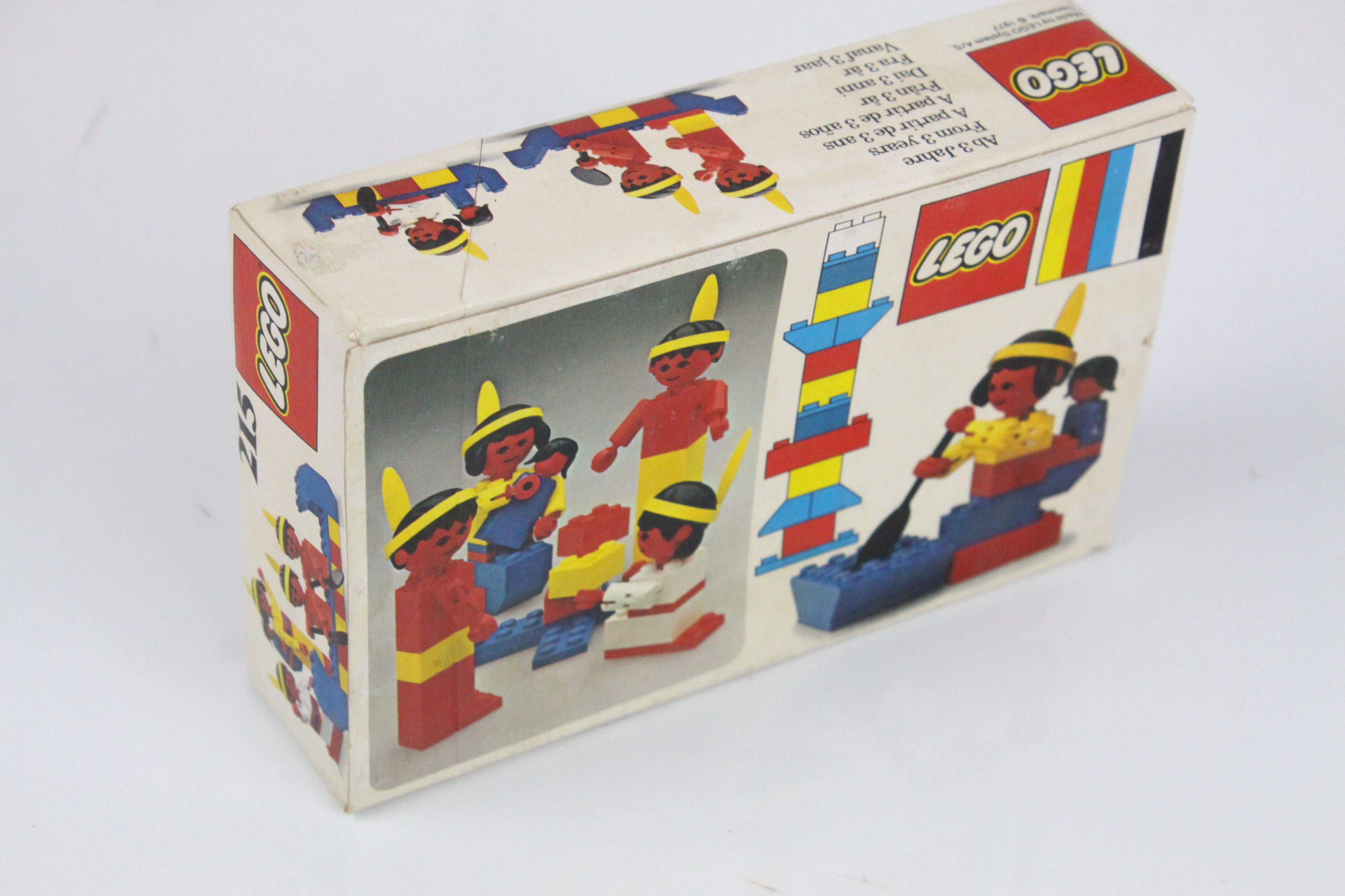 Six boxed Lego sets to include 4 x 215 Red Indians, 609 Aeroplane, and 101 Battery, appearing - Image 20 of 28