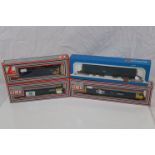 Four boxed OO gauge locomotives to include 3 x Lima (205115 MWG, 205114MWG & 205142MWG Eagle) and