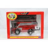 Boxed Britains 1:32 Authentic Farm Models 00054 Massey Ferguson 7200 Combine Harvester, excellent