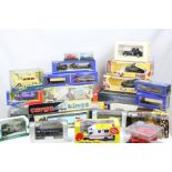 23 Boxed / cased diecast models to include Schuco Junior Line Navy Ship, Solido, Lledo, Base-Toys,
