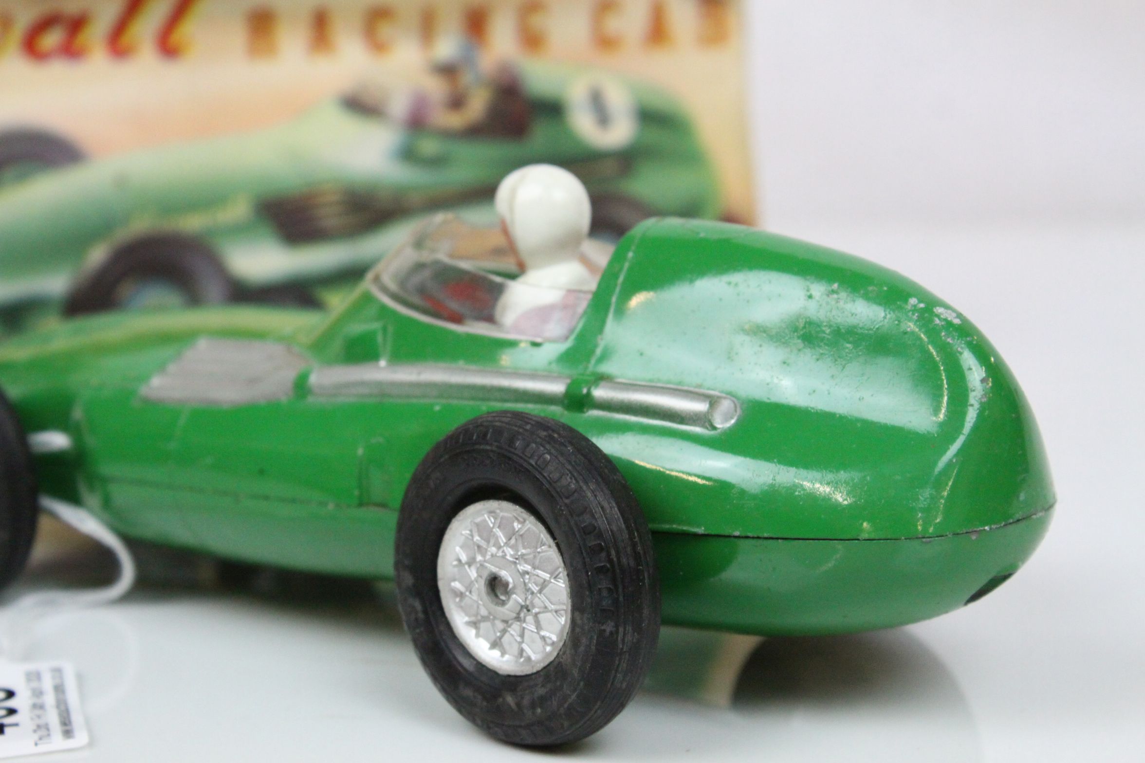 Mettoy Vanwall diecast model with plastic driver and tyres, marked to underside 'The Famous - Image 5 of 11