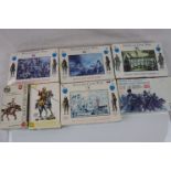 Seven boxed plastic military figures sets to include 4 x A Call To Arms (3 x English Civil War & 1 x