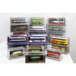 16 Cased / boxed Corgi The Original Omnibus diecast models plus 6 x cased Corgi Bus Operators in