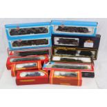 12 Boxed OO gauge locomotives, a few with replacement boxes, include boxed Bachmann 32178 Crab