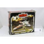Star Wars - Boxed Palitoy The Empite Strikes Back X Wing Fighter, gd with some play wear and sticker