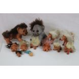 Collection of 12 trolls to include Dam Things est 1964 Elephant, Deign Dam Patent Lion, 2 x 1964 Dam