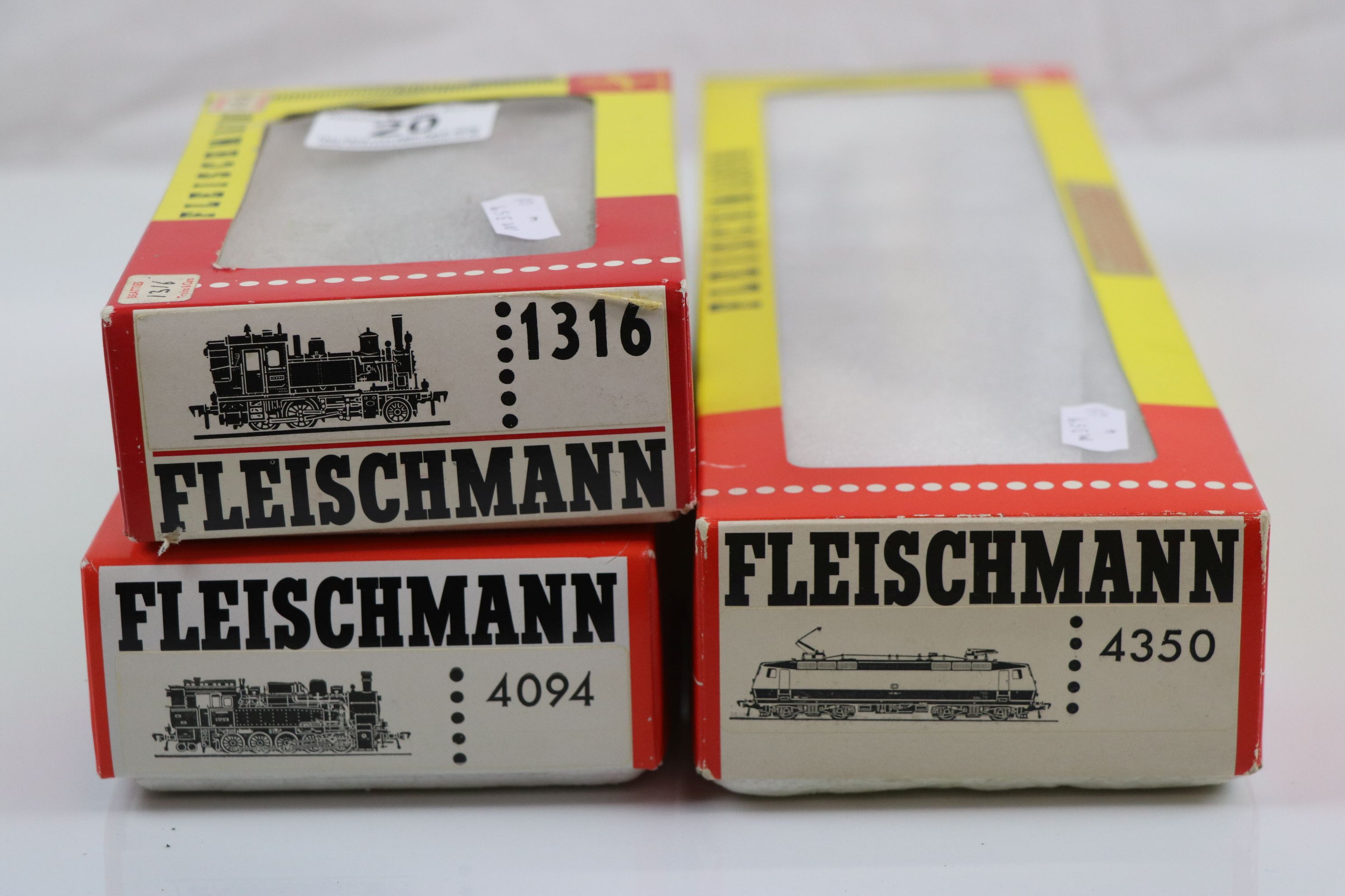 Three boxed Fleischmann Ho scale locomotives to include 4350, 4094 & 1316 - Image 14 of 14