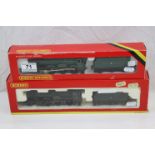 Two boxed Hornby OO gauge locomotives to include 4-6-0 Wellington and R761 GWR Kneller Hall