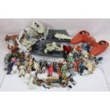 Star Wars - 45 original figures to include Jawa, Darth Vader, R2D2, Boba Fett, Princess Leia, Walrus