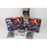 Star Wars - Two boxed Disney Hasbro The Force Awakens Tie Fighter vehicle & figure sets, both