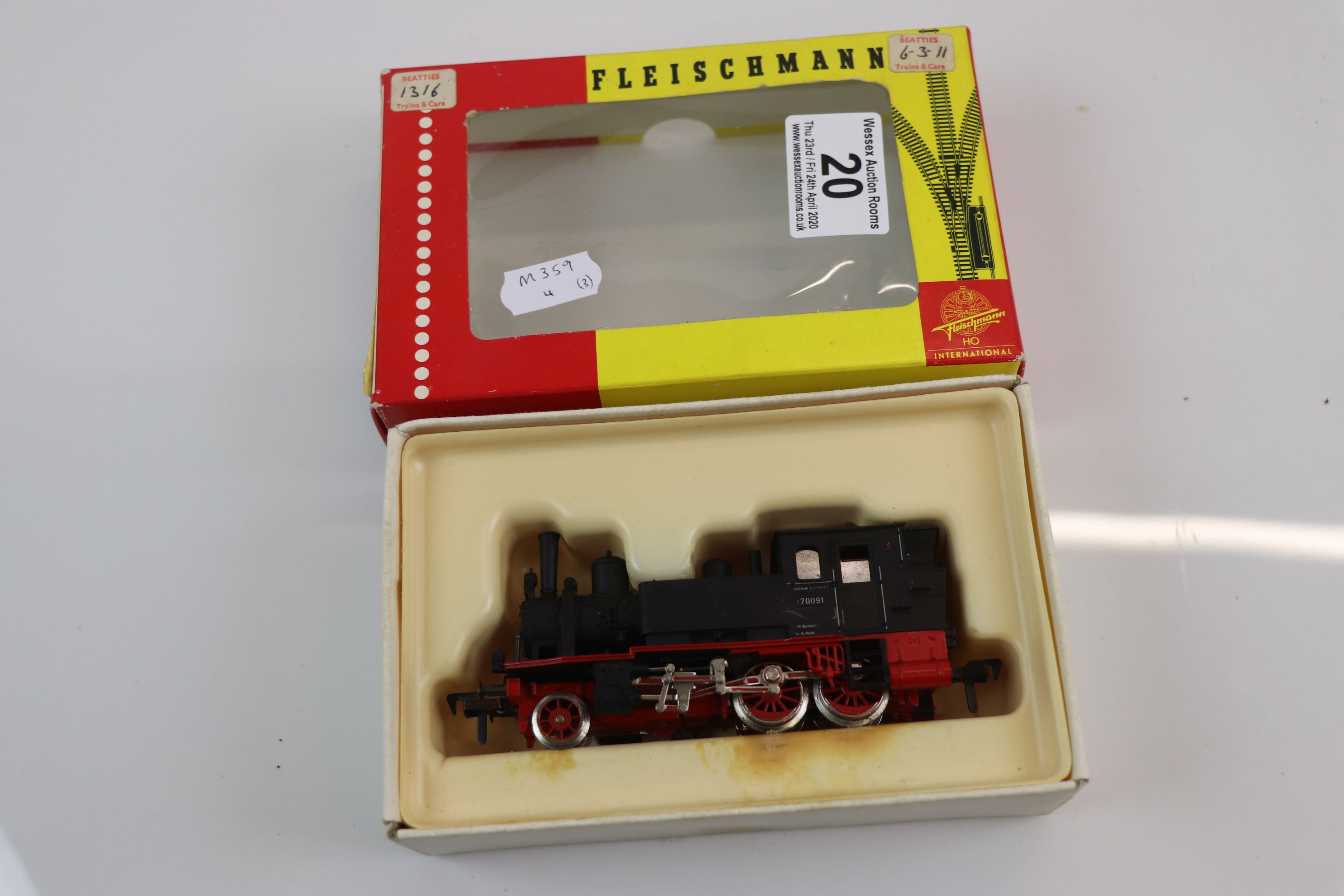 Three boxed Fleischmann Ho scale locomotives to include 4350, 4094 & 1316 - Image 7 of 14