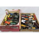 Large quantity of OO gauge rolling stock and locomotives to include Hornby, Triang etc, condition