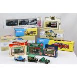 Nine boxed diecast models to include Corgi x 4, Leldo x 4 and Matchbox x 1