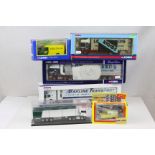 Six boxed diecast models to include 4 x Corgi featuring ltd edn 1:50 CC13202 Longs of Leeds, ltd edn