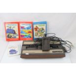 Retro Gaming - Mattel Electronics IntelliVision console with 2 x boxed games (Triple Action &