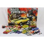 Group of diecast models to include Dinky and Matchbox plus a boxed Transformers Micro Scalextric set