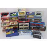 Good collection of 42 boxed diecast models to include Corgi, Lledo, Great British Buses,