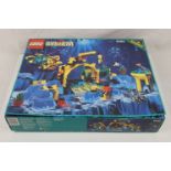 Lego - Boxed Lego System 6195 Aquanauts Neptune Discovery set unchecked but appearing complete