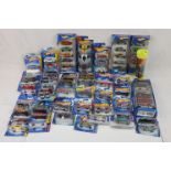 Over 60 carded and boxed Mattel Hot Wheels models