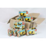 19 Original boxed Lego 622 Tipper Truck sets, boxes appearing to have some water damage with some