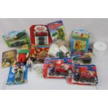 Collection of toys to include original Micro Machines, 6 x carded ERTL Thomas the Tank Engine