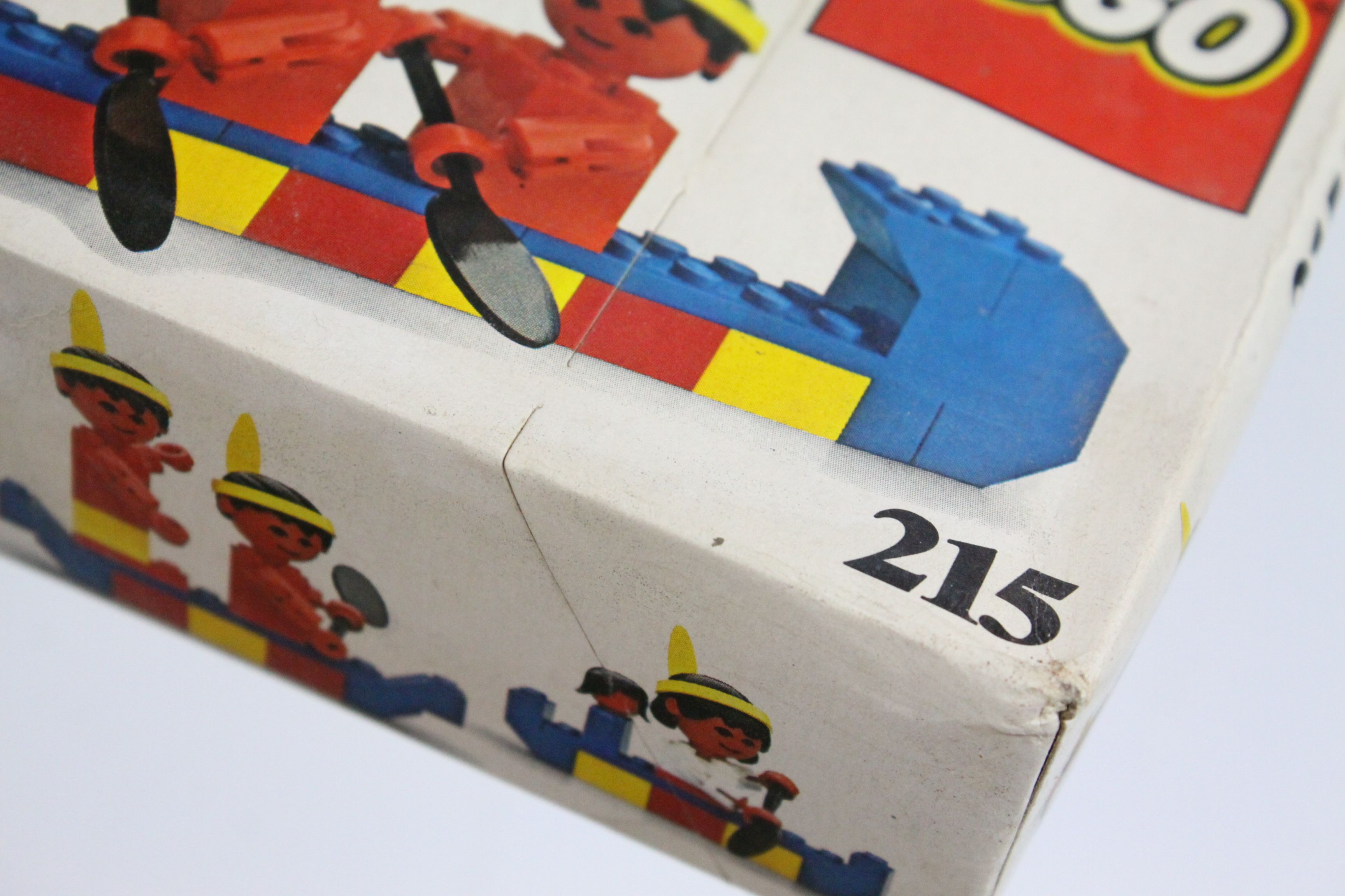 Six boxed Lego sets to include 4 x 215 Red Indians, 609 Aeroplane, and 101 Battery, appearing - Image 25 of 28