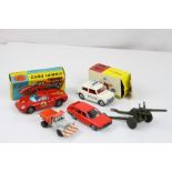 Boxed Corgi 314 Ferrari Berlinetta 250 Le Mans (gd with paint chips), boxed Dinky 250 Police Mini