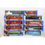 10 Boxed Corgi Superhaulers diecast and plastic models to include 2 ltd edn custom military RAF