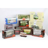 12 Boxed diecast models to include 5 x EFE Exclusive First Editions, 2 x Commercial from Corgi, 3