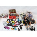 Toys - including Seven Hasbro Action Men Figures, Collection of Loose Playworn Diecast Vehicles