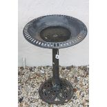 Metal Garden Bird Bath