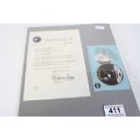 NASA memorabilia - letter from Wernher von Braun (director) to Mr Roland, dated May 29 1969 and