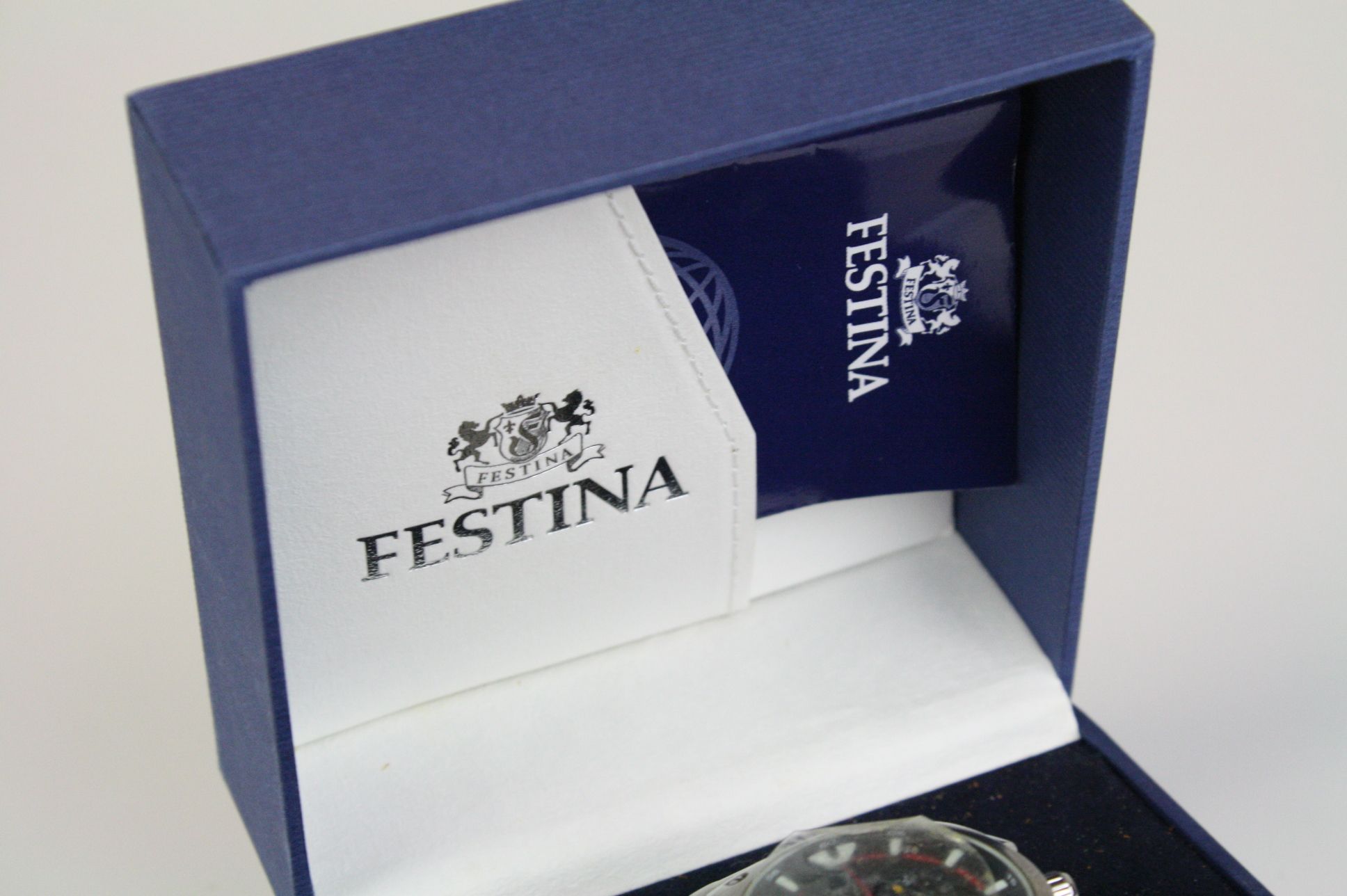 Festina MF500 chronograph gents watch in original box and documents, working at time of appraisal - Image 4 of 7