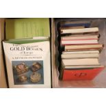 Quantity of mainly reference books to include 18th Century Gold Boxes of Europe, Britains Old
