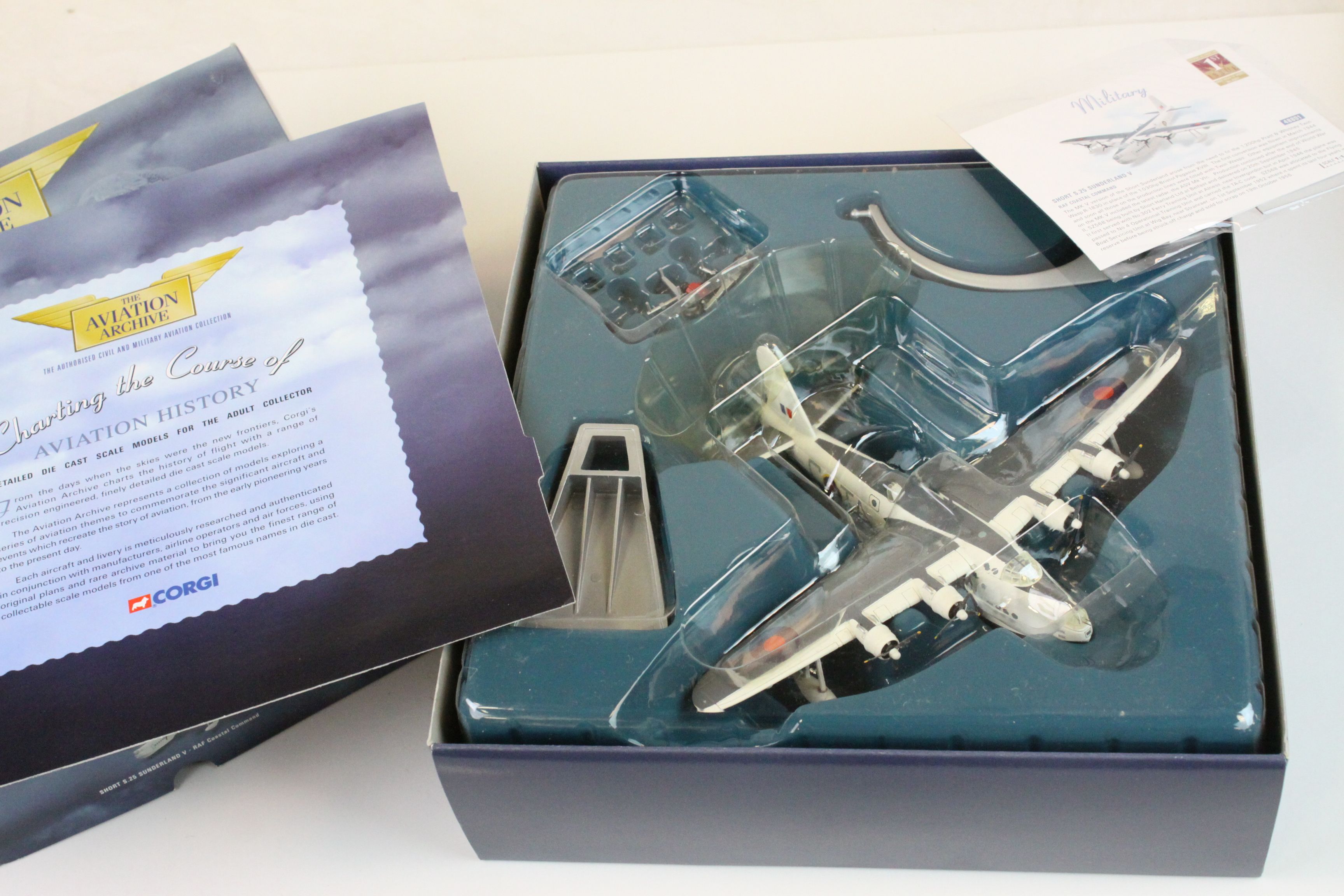 Two boxed Corgi The Aviation Archive models to include 1:72 AA36802 World War II Aircraft of the MTO - Image 3 of 3