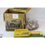 Toys - Three Boxed Tudor Minibrix Sets together with another Boxed Minibrix Set, Quantity of Loose