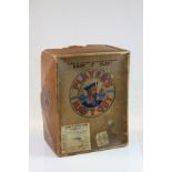 Early 20th century Advertising Cardboard ' Players Navy Cut ' Packaging Box with L.M.S and other