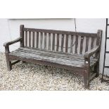 Wooden Garden Bench, 183cms long