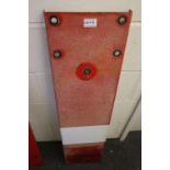 British Railways Enamel Home Signal Arm, 106cms x 26cms