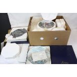 Thirteen Collector's Plates including Two Boxed Coalport Limited Editions ' The Trafalgar Plate '